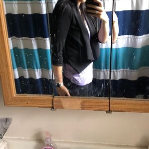 Black small blazer with stretch. Size small